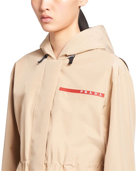 prada tech jacket|prada waterproof jacket.